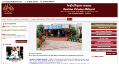 Desktop Screenshot of kvbalaghat.org