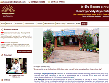 Tablet Screenshot of kvbalaghat.org